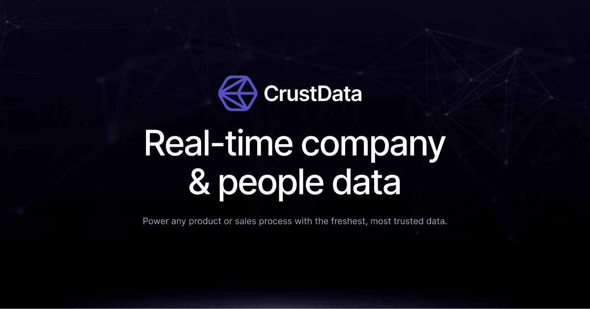 What Does Crustdata Do? - Company Overview