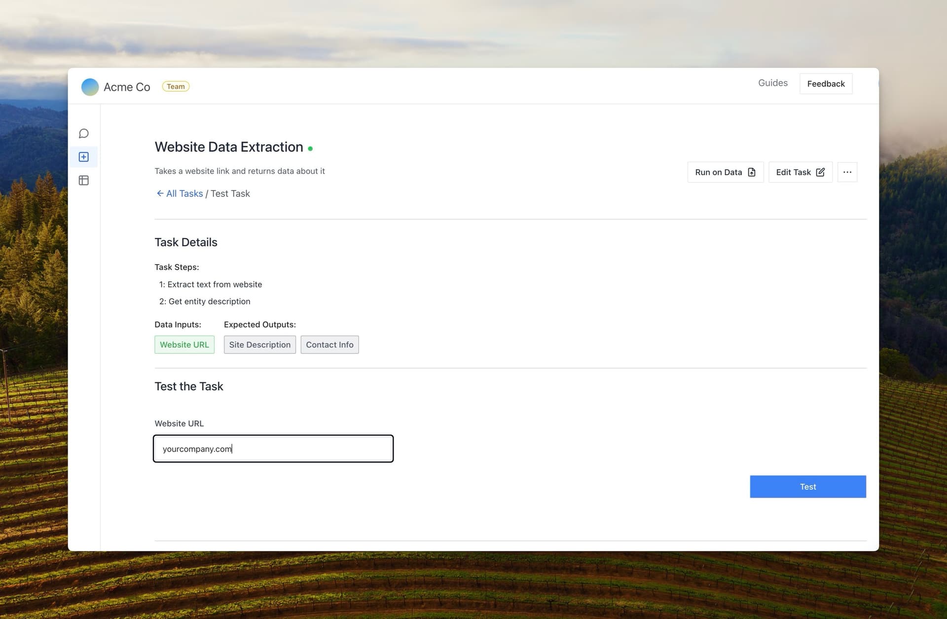 Custom Tasks AI job completion