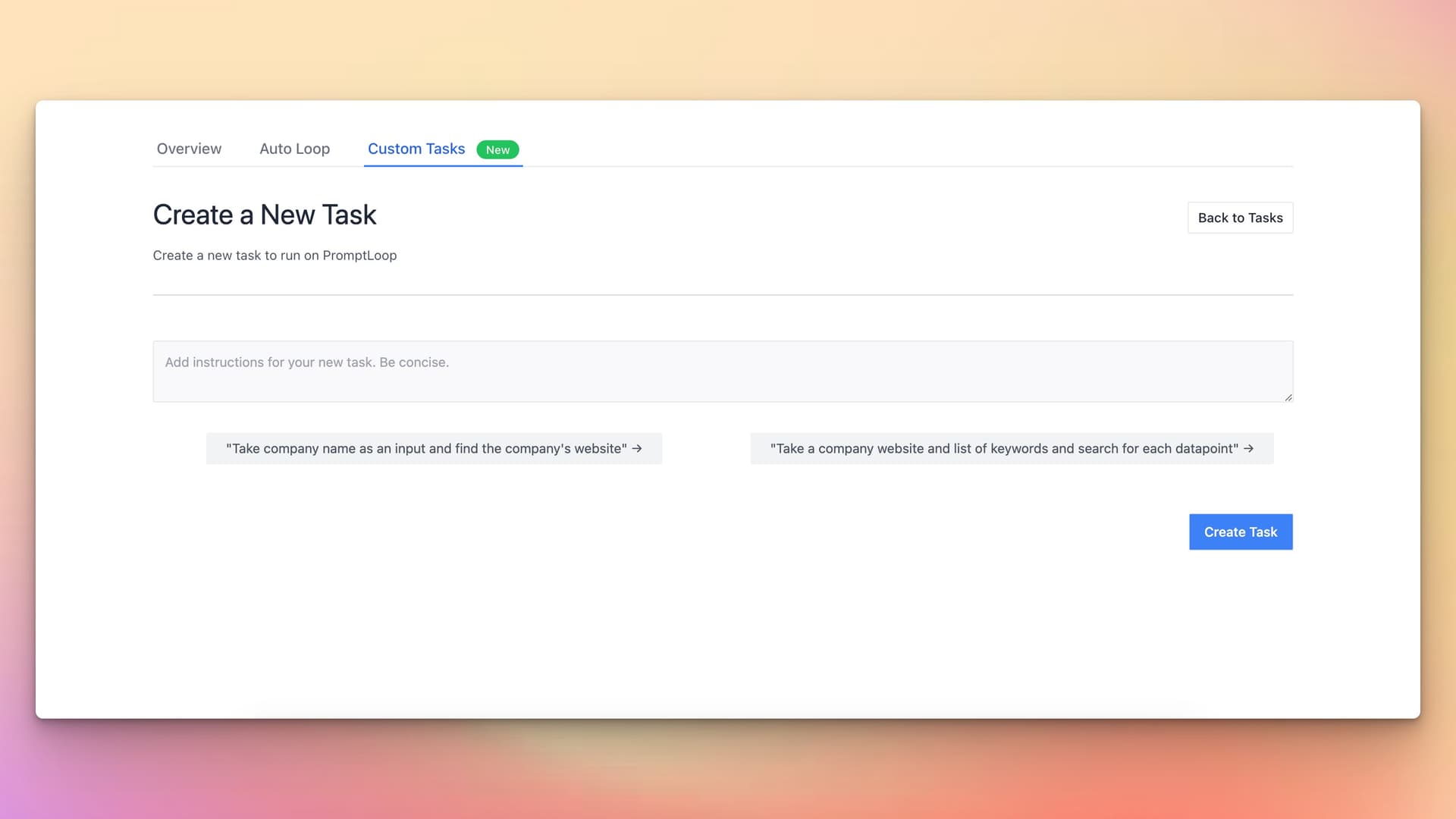 App screenshot